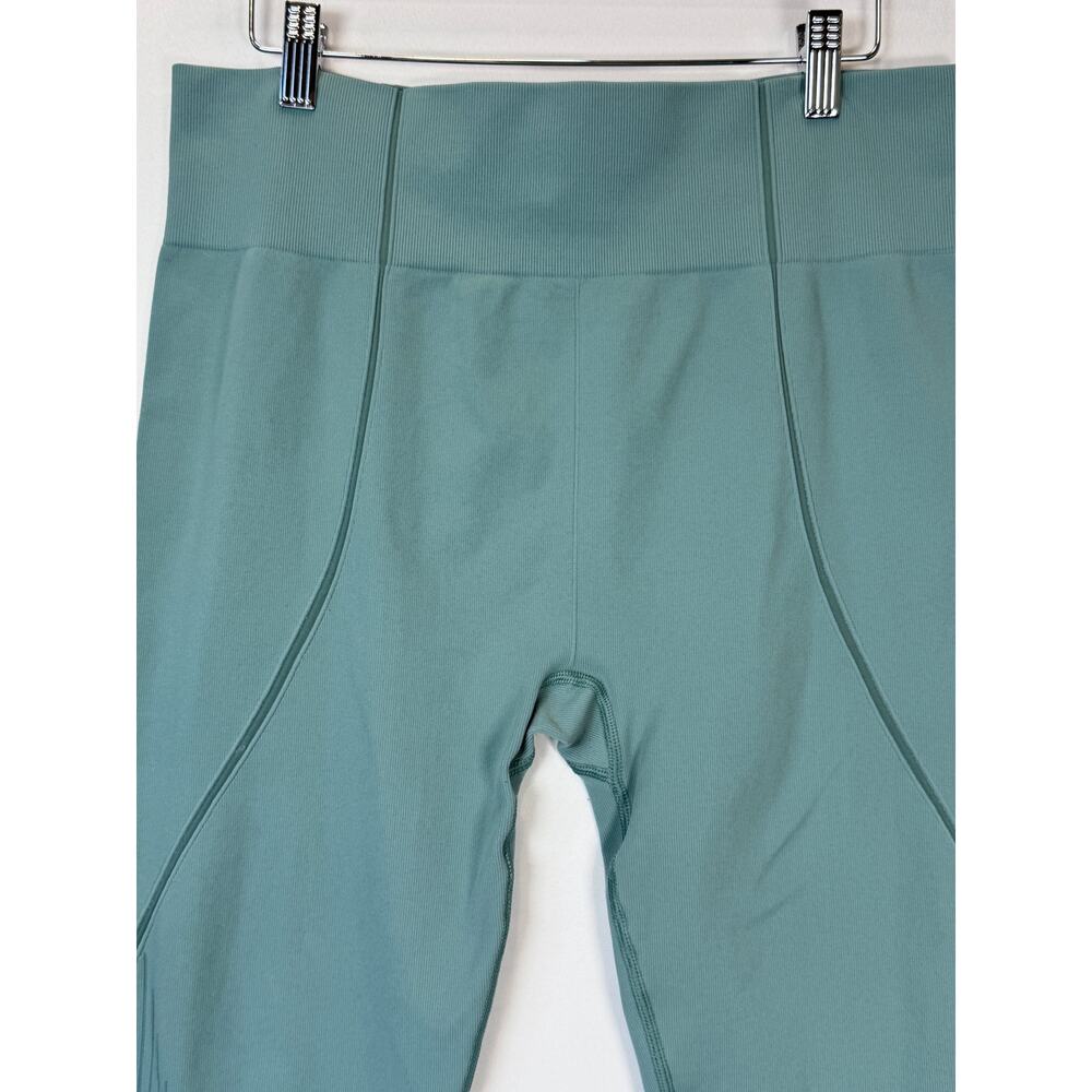 H&M Move Womens Teal High Rise Shaping Workout Leggings Size XL - Picture 3 of 8